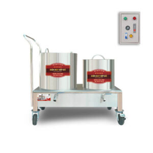 bộ 2 nồi nấu bún phở tủ điện rời chung bệ