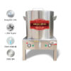Nồi nấu phở điện liền 120L 2 nồi ninh hầm xương 120l điện liền