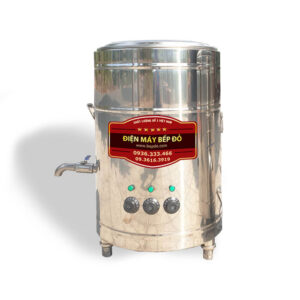 Nồi nấu phở mâm nhiệt 100L (trụ tròn)